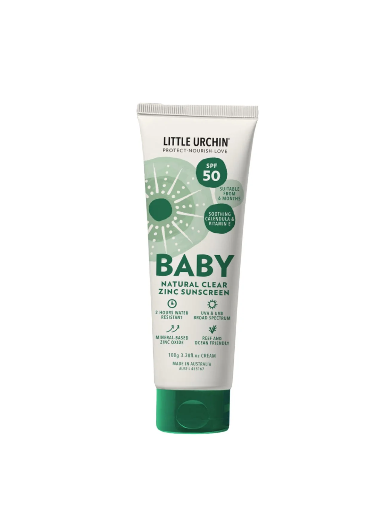 Baby Natuurlijke Zink Zonnebrand SPF 50