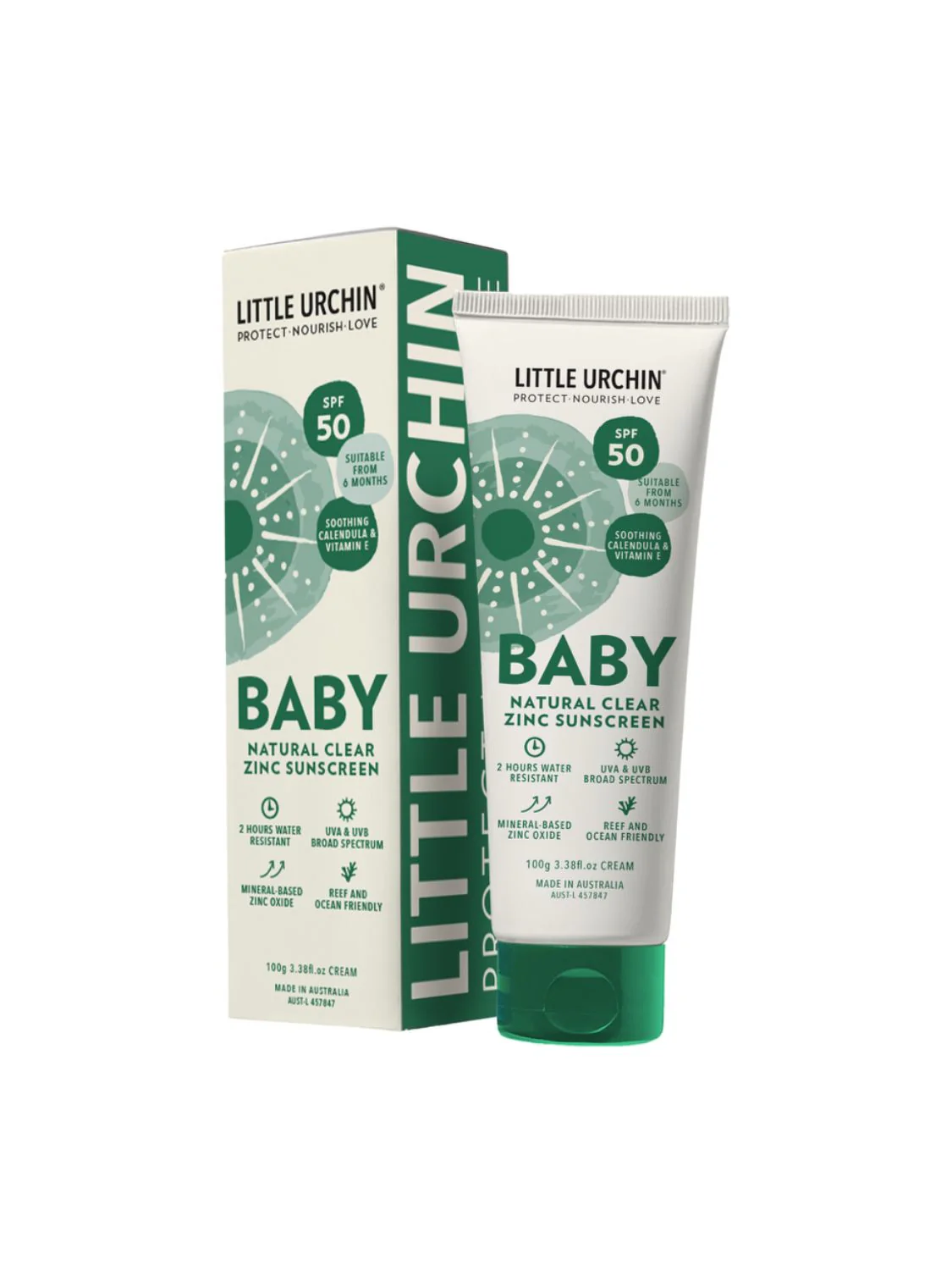 Baby Natuurlijke Zink Zonnebrand SPF 50 - Image 2