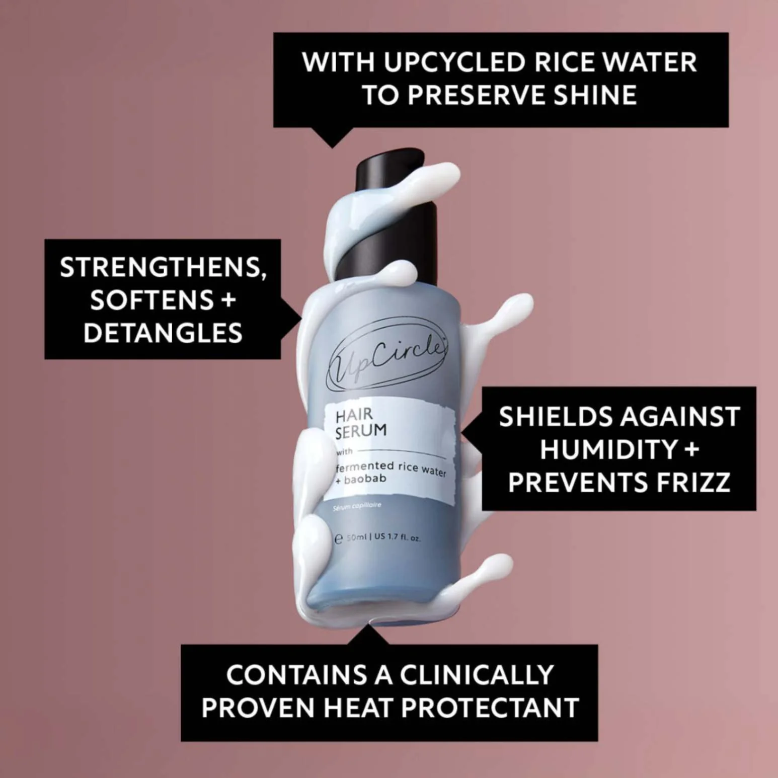 Haarserum met Gefermenteerd Rijstwater & Baobab - Image 3