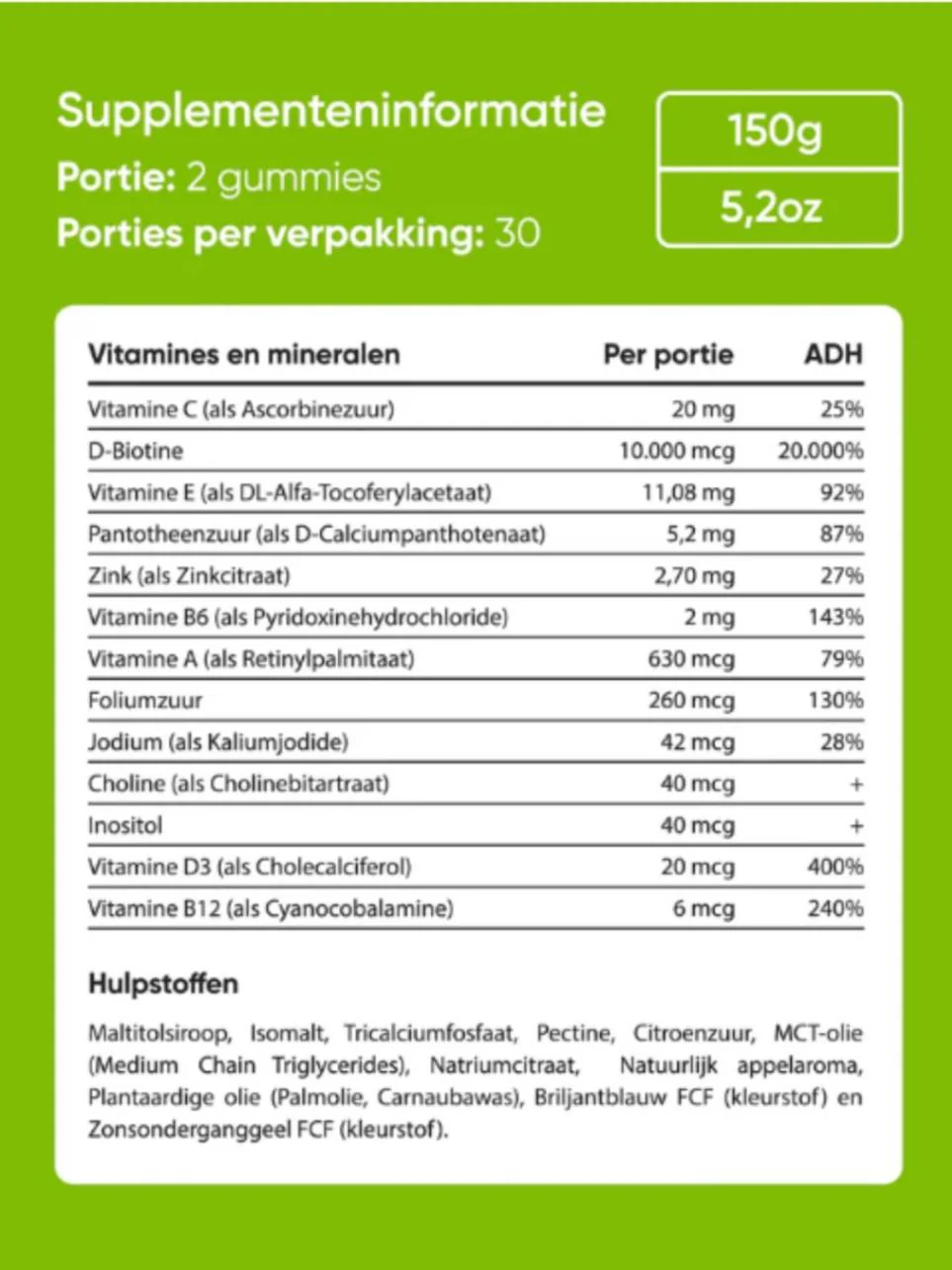 Haarvitamines - Appel - Image 5