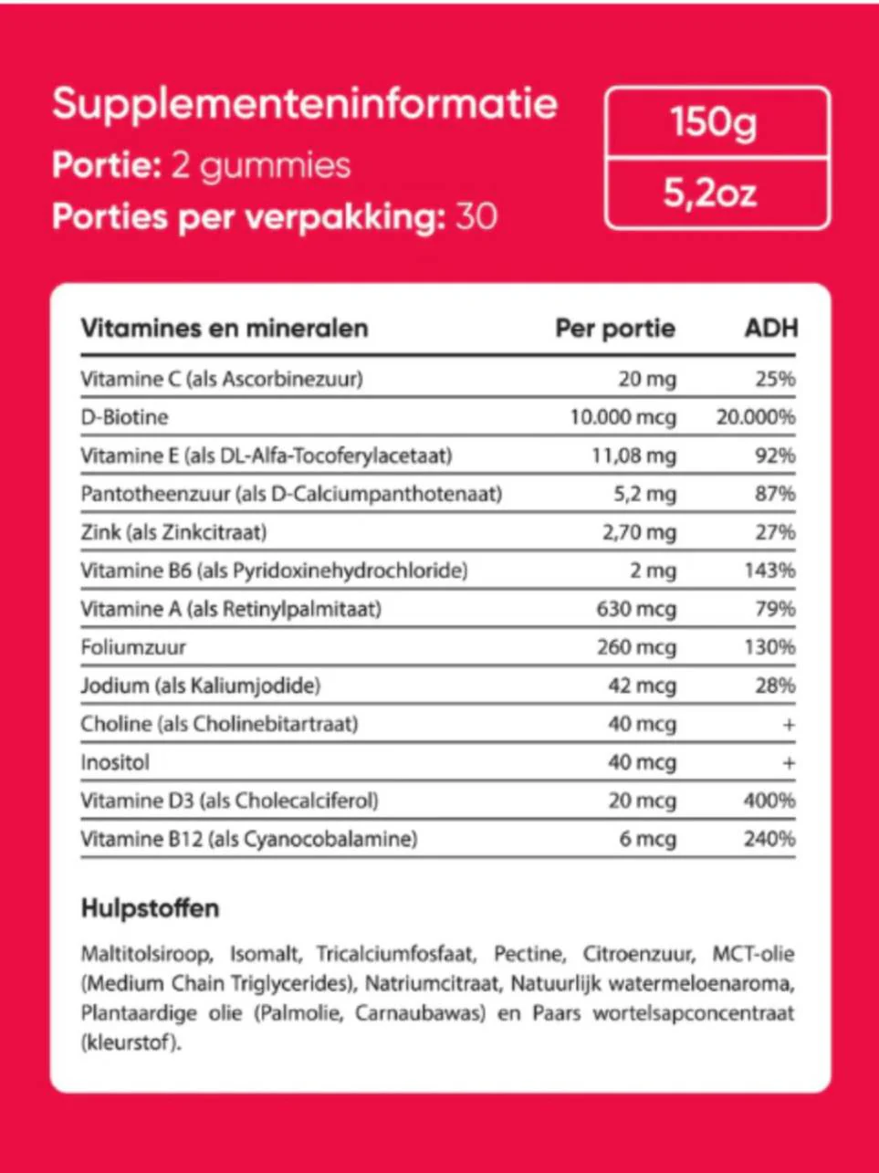 Haarvitamines - Watermeloen - Image 5