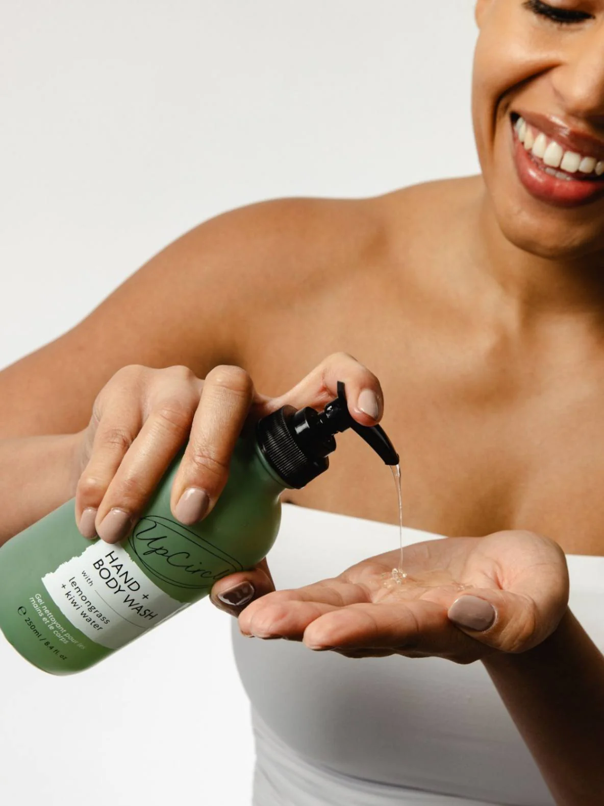 Hand + Body Wash met Citroengras & Kiwi Water - Image 3