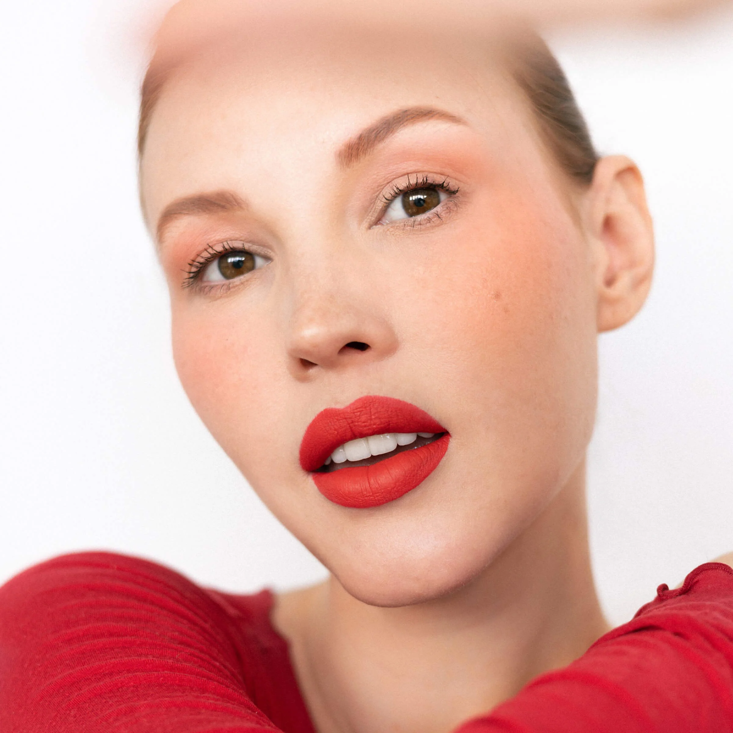 Lip Service - Long Lasting Matte Lipstick Orange Red - Image 4